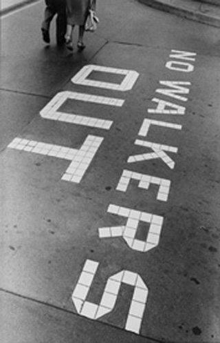 NO WALKERS OUT Copyright © Mark Chester